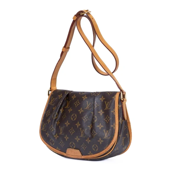 Auth Louis Vuitton Menilmontant PM  Crossbody Bag Monogram - Picture 2 of 7